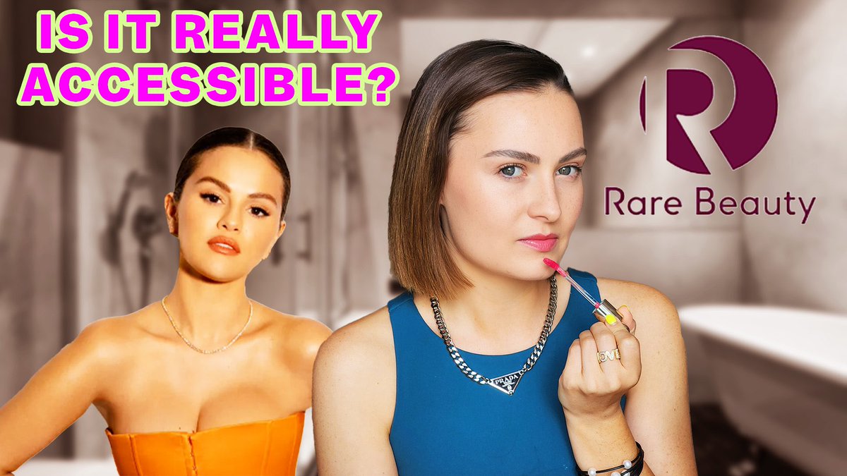 #GRWM blind girl style! Selena Gomez has decided to make a bigger commitment to making @RareBeauty more inclusive and accessible! Let’s do a full face of #RareBeauty and talk about it! youtu.be/r2PII_36m7w?si…