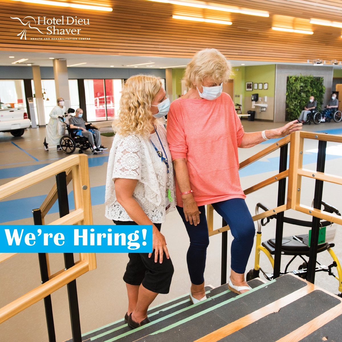We're hiring! Interested in joining our team of passionate and knowledgeable professionals? Hotel Dieu Shaver is hiring the following positions... 🔹 Rehab Assistant 🔹 Spiritual Care Practitioner 🔹 Recreation Therapy Assistant Apply Here ➡ bit.ly/HDS_Careers