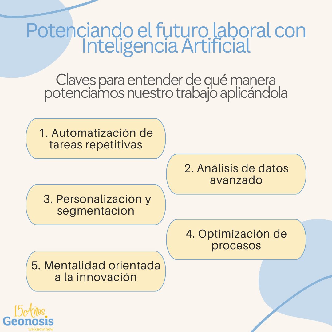 🚀 Potenciando el futuro laboral con Inteligencia Artificial🤖
#InteligenciaArtificial #TransformaciónDigital #CompetenciasLaborales #InnovaciónLaboral