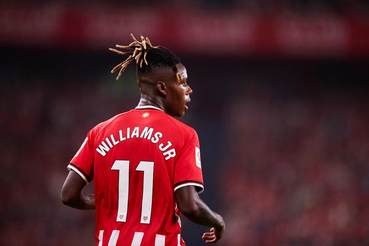 🚨 EXCLUSIVE: Nico Williams is the ideal winger Barcelona will try for if they’re in a position to afford one. The club prioritizes him over Dani Olmo. @tjuanmarti #Transfers 🇪🇸🔵🔴💥