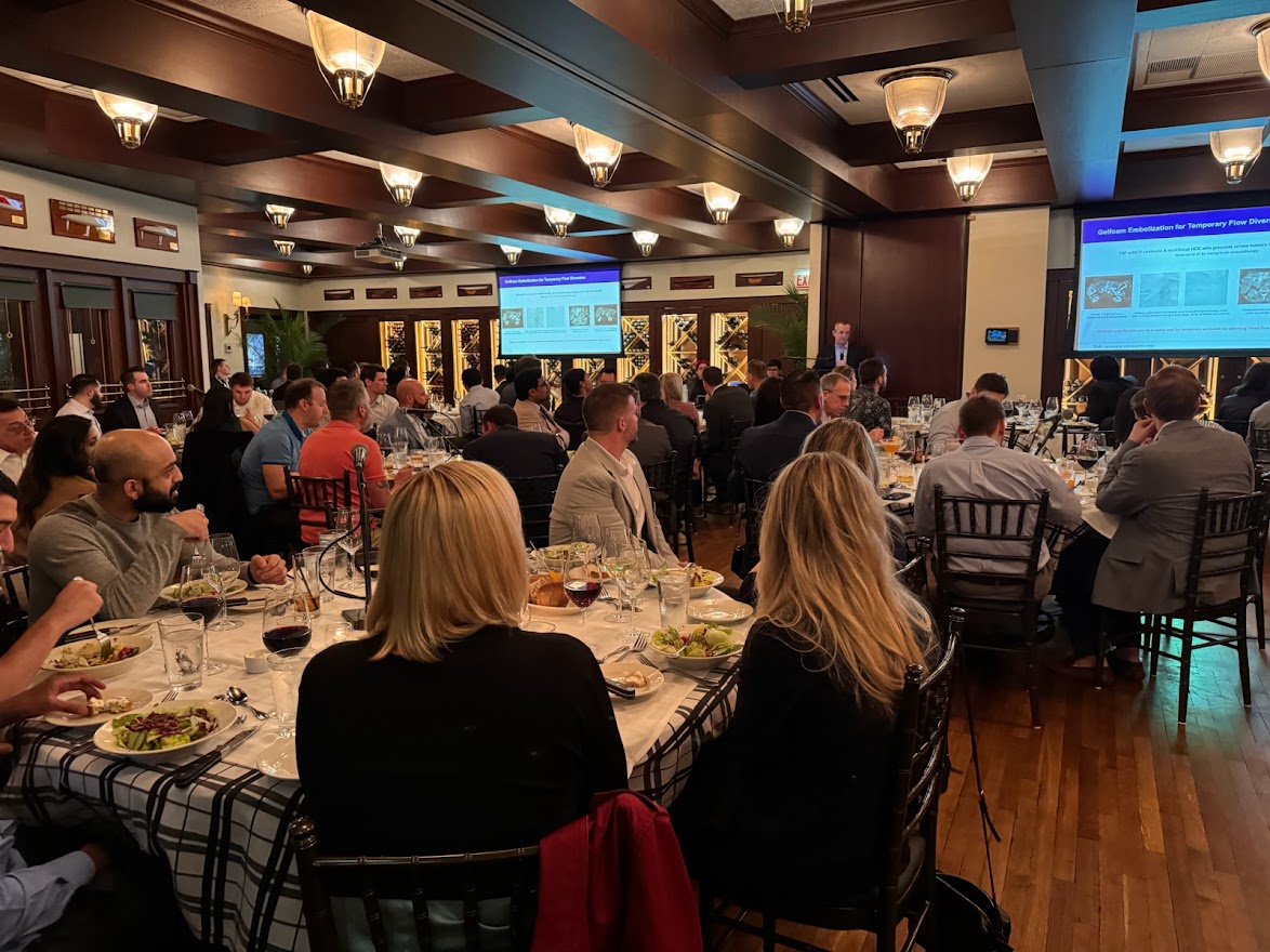 Great time at Midwest Angio Club last night in Chicago! Gave talk entitled “Flow Diversion & Isolation Techniques for Transarterial Therapy of Liver Tumors: Pushing the Boundaries.” Impressive turnout w/excellent discussions. Met up w/many old friends & made many new ones! Thanks…