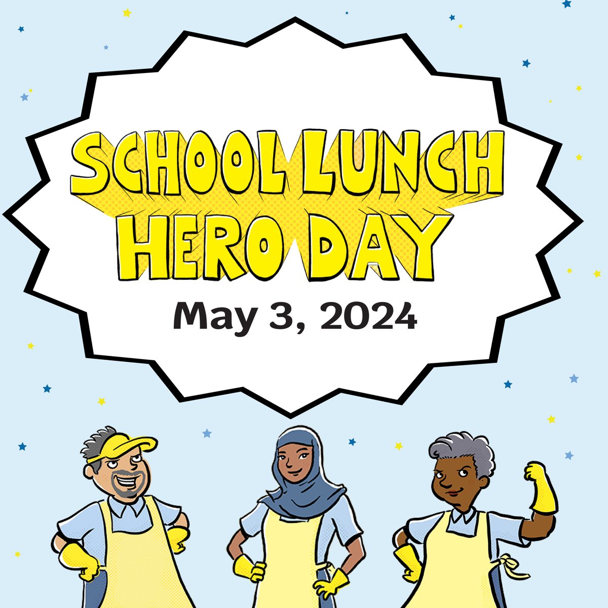 Thank you to all of our Child Nutrition #schoollunchheroes for ensuring our students are healthy and nourished! 🍎🥪 #nnpsproud #teamnnps 💙🦸💛