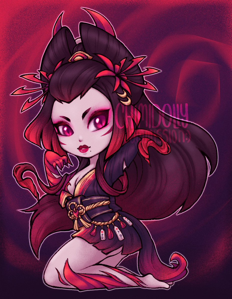 Blood moon zyra commission for @faeriefountain muah ily!
she is finally real!!! 🥀