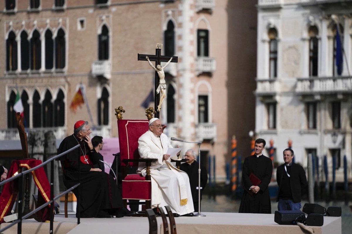 Highlighting the importance of inclusivity, unity, and hope, Pope Francis’s visit to Venice during the Biennale will continue to inspire and motivate people around the world. gingrich360.com/2024/05/03/pop…