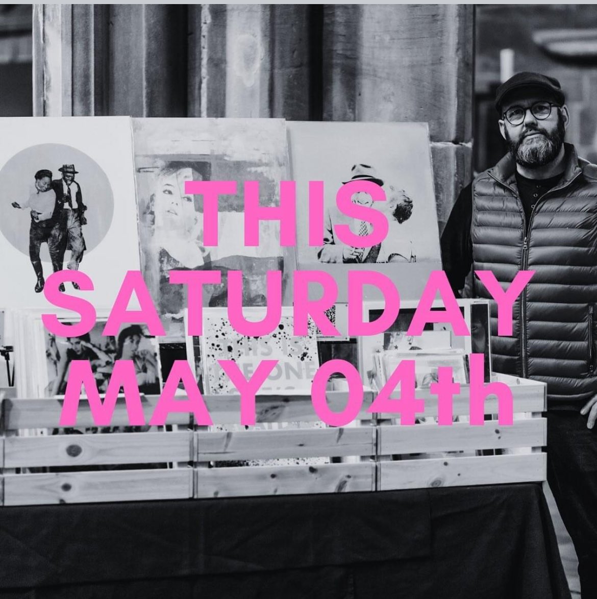 Happening tomorrow 👇⭐️

CHESHIRE PRINT FAIR 
MAY DAY SPECIAL 
THIS SATURDAY MAY 04TH

<a href="/ChesterCath/">Chester Cathedral</a> 
10:00 - 15:45
FREE ENTRY 

FREE TOTE BAGS FOR THE FIRST FIFTY VISITORS*

One bag will contain a GOLDEN TICKET WORTH £50 - to be redeemed at the fair.  <a href="/ShitChester/">12 years of Shitchester</a> #chester