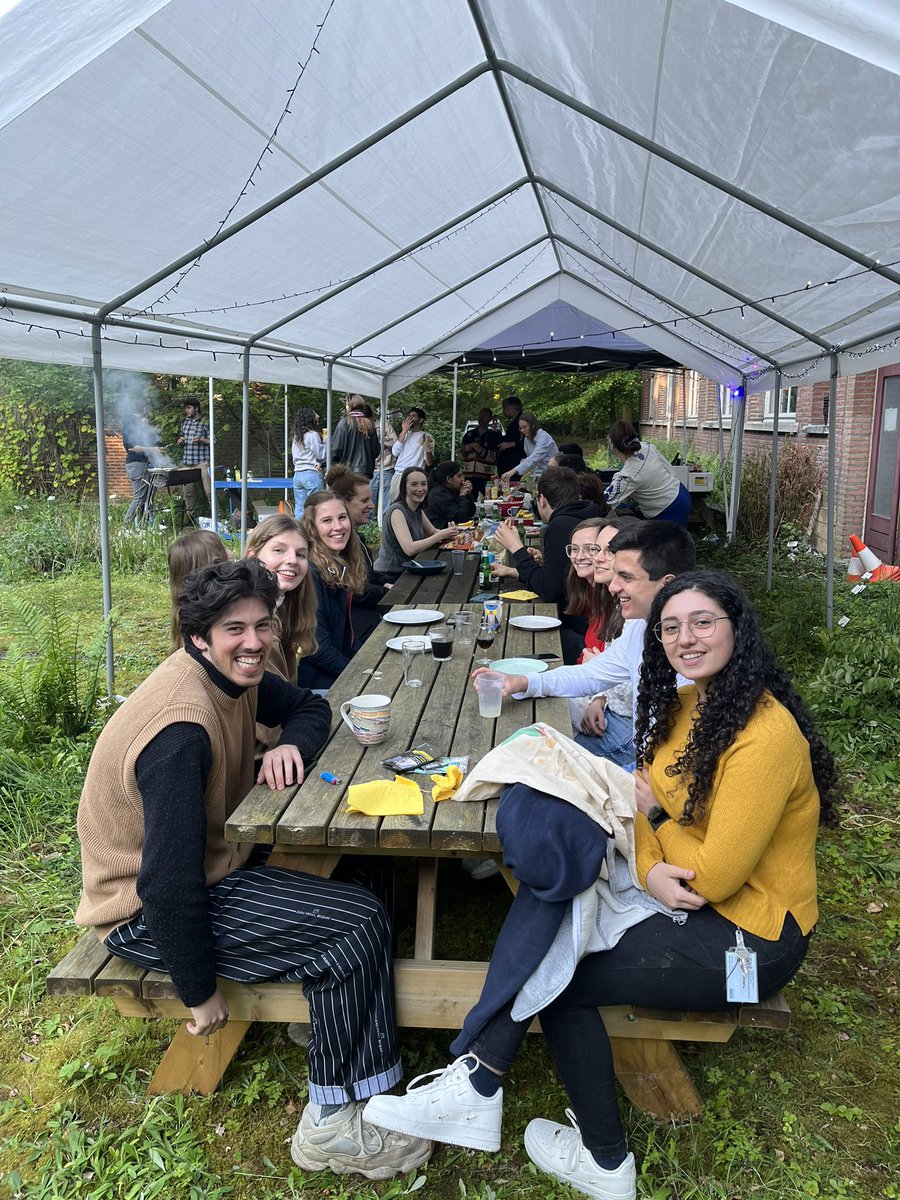Today we had our annual newcomers party at the <a href="/vandijcklab/">@VandijckLab</a>. Thanks so much for organizing this.