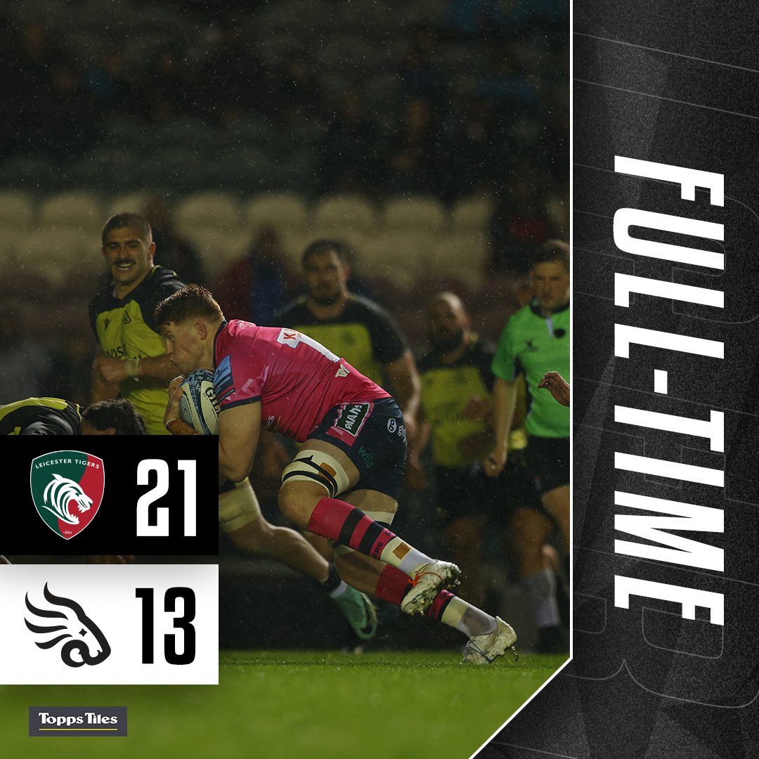 Our young lads secure the win at home 🥳 #LEIvBL 🏉 #COYT 🐯