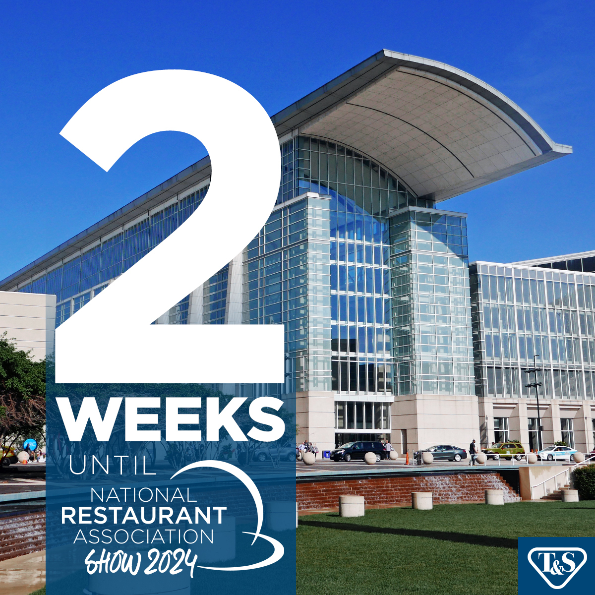 2 Weeks! The countdown to the @NationalRestaurantShow is on! Be sure to pay us a visit at booth #4410 and catch a glimpse of the exciting revolution in commercial kitchen plumbing solutions. Can't wait to see you there!  #2024RestaurantShow #TandS #Booth4410 #KitchenInnovation