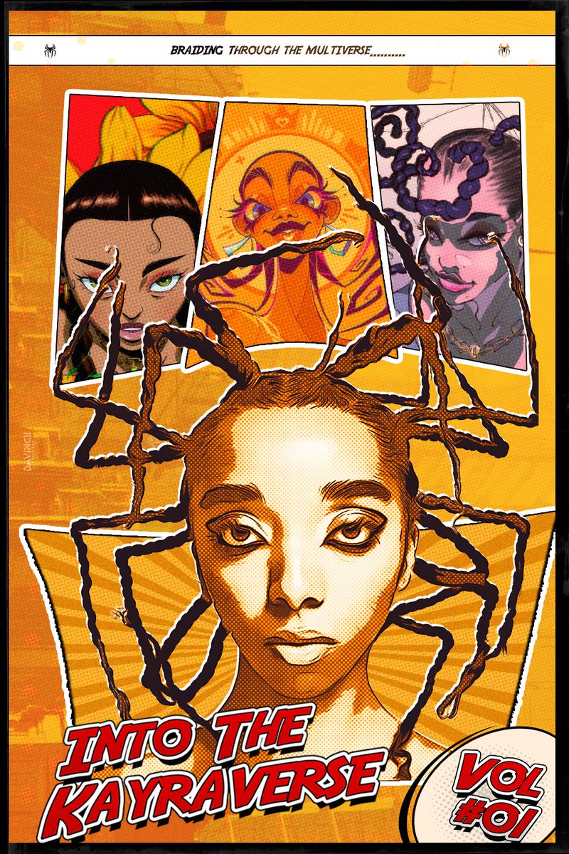 davydavincii's tweet image. Welcome to the multiverse of Kayra 🕷️
