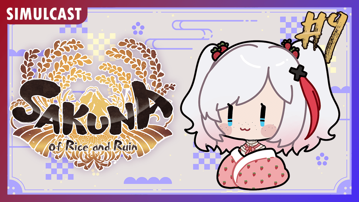 Kokorowa is now my Brokorowa, and life is good!
Sakuna: Of Rice and Ruin!
This winter we're gonna work on getting materials for Yui!
❤️ Live in 30 minutes! ❤️
YT Waiting Room: youtube.com/watch?v=5XtH8v…
Twitch Stream: twitch.tv/VanilleVT