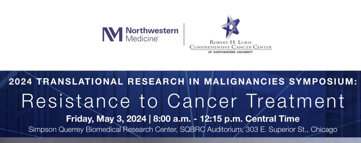 Lurie Cancer Center (@luriecancer) on Twitter photo .<a href="/LurieCancer/">Lurie Cancer Center</a>’s 2024 Translational Research in Malignancies Symposium was a great success! Thank you to all of today’s speakers for their insights focused on resistance to cancer treatment. View the topics here: cancer.northwestern.edu/docs/event-doc… .<a href="/LurieCancer/">Lurie Cancer Center</a>’s 2024 Translational Research in Malignancies Symposium was a great success! Thank you to all of today’s speakers for their insights focused on resistance to cancer treatment. View the topics here: cancer.northwestern.edu/docs/event-doc…