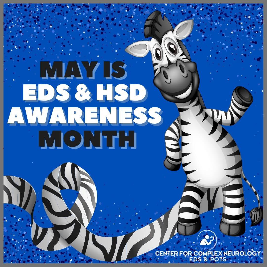 #ehlersdanlossyndrome #EDSAwarenessMonth #EDS