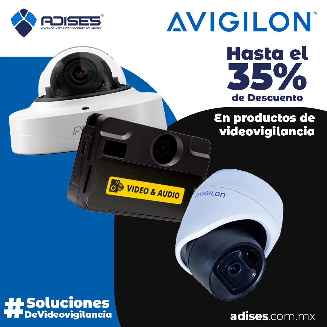 ¡Ofertas de Avigilon para entrega inmediata!

Adquiere estos productos ingresando a
bit.ly/3CkmfKU

#Ofertas #videovigilancia #ADISES