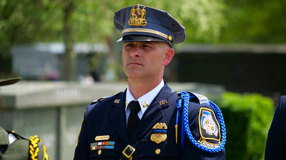 #Today, #BCoPD joined fellow first responders in honoring fallen members at Dulaney Valley Memorial Garden's Fallen Heroes Day Ceremony