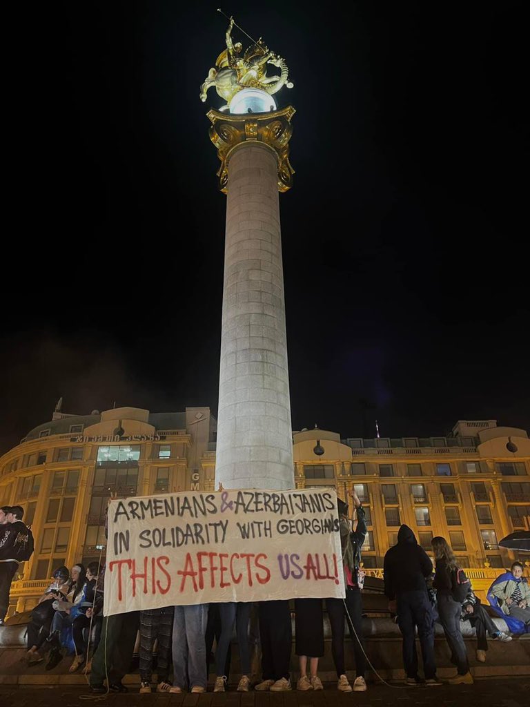 If Russia consolidates itself in Georgia, our neighbours could have no bright future. Due to geographic reality, Tbilisi has always been the key to the Caucasus. The fate of the entire region and the Black Sea too is being decided here and now.
#GeorgiaProtests #NoToRussianLaw