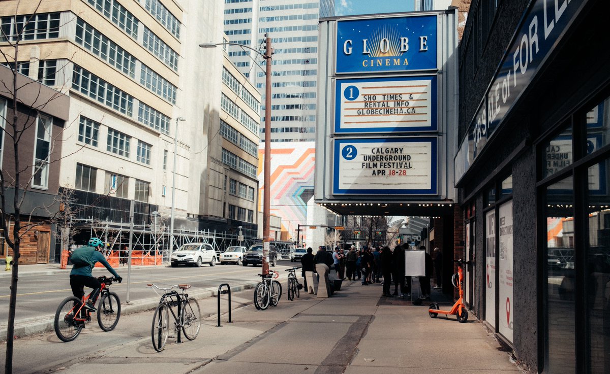 Support indie cinema all year long! @GlobeCinema has been all over the media with news about how the building is currently for sale. Globe is the home of CUFF & operates a year-round cinema. Go see movies! We can't lose this gem 📽️ globecinema.ca