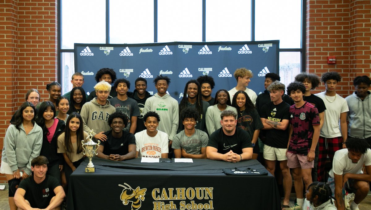 Congratulations to Isaiah Jackson on signing with Brewton Parker and Jeric Lewis with Eastern University. Against all odds, these remarkable cousins and student-athletes are elevating their track and field journey to new levels! #GoBarons #GoEagles #GoJackets 🐝