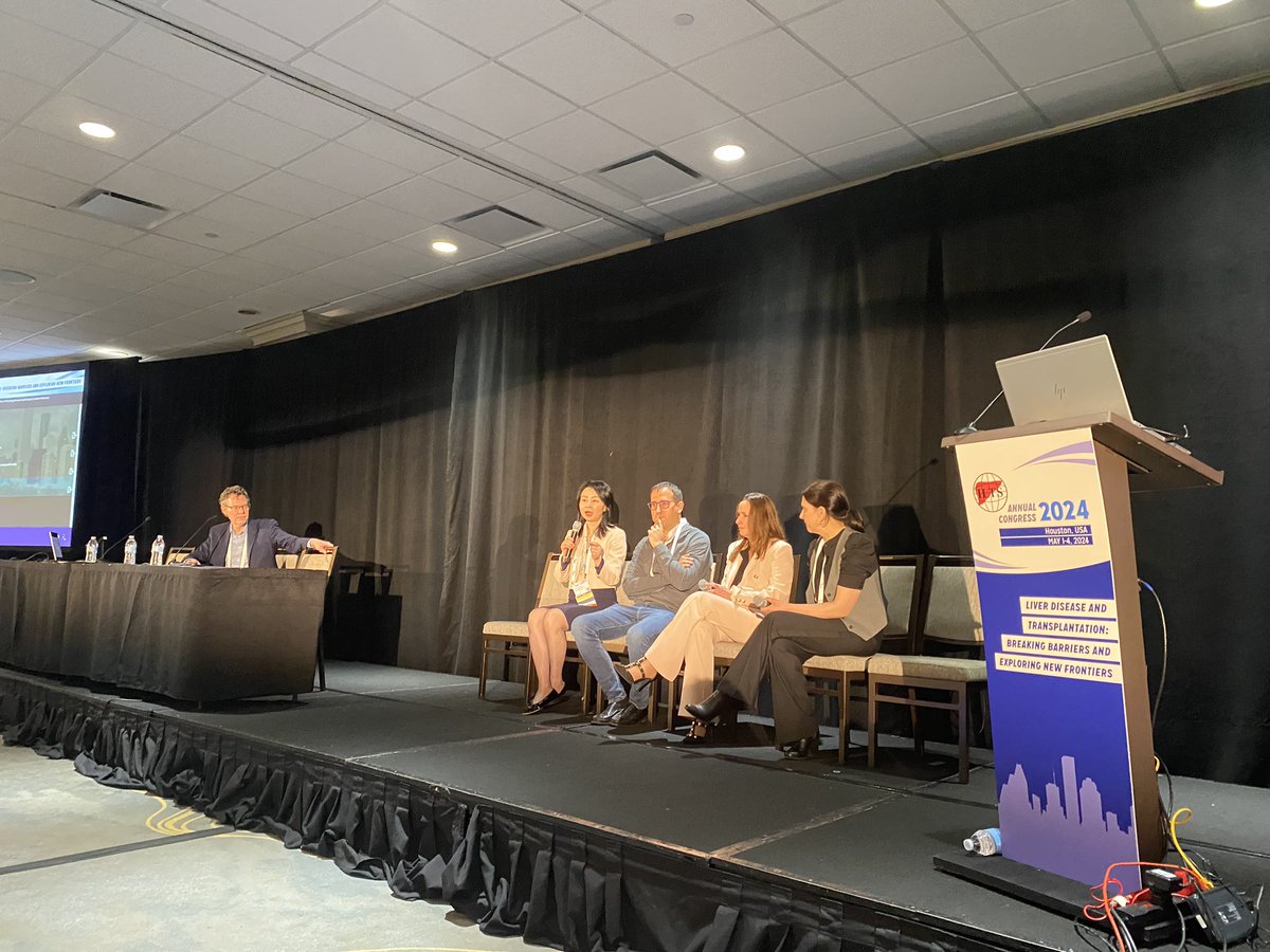 Fantastic presentation <a href="/ValeriaMas11/">Valeria Mas, MSc,PhD, FAST</a> on the role of multiomic technologies in understanding liver transplantation and the differences between donor tissue types <a href="/_ILTS_/">ILTS</a>