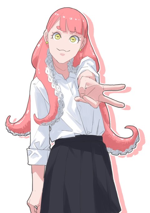 ポーズがかわいかったので模写 