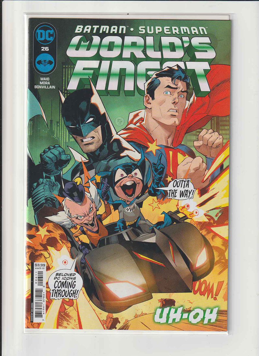 #Batman #Superman #WorldsFinest #26 (2024) #DanMora Art, #MarkWaid Story, 1st Appearance of Multiple 'Mite' Forms 'Impossible, Part One' BEWARE THE POWER OF THE DOOM-MITE!  rarecomicbooks.fashionablewebs.com/Batman%20%20Su…  #KeyComicBooks #DCComics #DCU #DCUniverse #KeyIssue