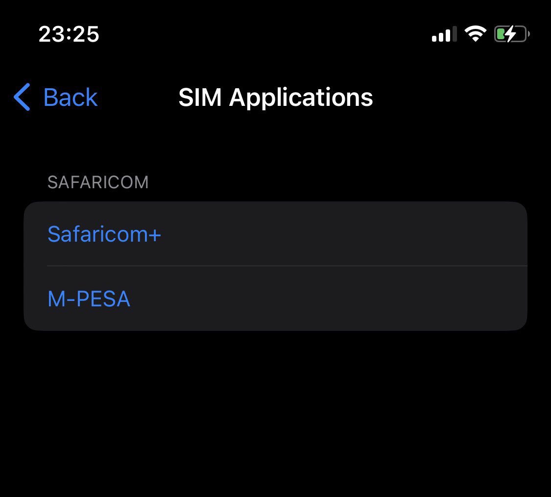 Surely can’t be the only one who still uses this instead of the mpesa app