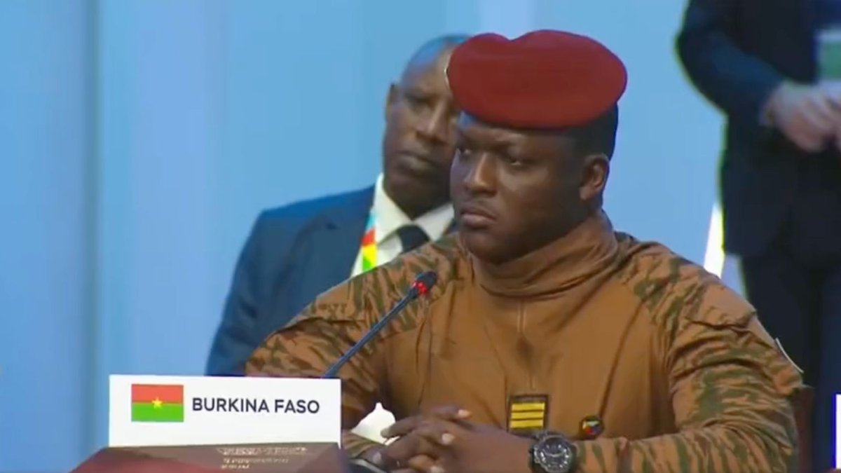 'We do not feel sorry for ourselves, we do not ask anyone to feel sorry for us.” ~ Ibrahim Traore (President of Burkina Faso 🇧🇫)

He also called on Africans to take up the fight against imperialism and poverty.

Your comments on this ...