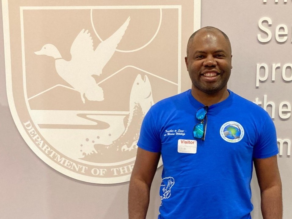 Each year, the Whitley Awards recognize conservation leaders all around the world. Congrats to Dr. Aristide Kamla for this well-deserved recognition! Aristide graduated from our MENTOR-Manatee Program in 2018 &amp; we’ve been celebrating his accomplishments ever since! 

📷USFWS