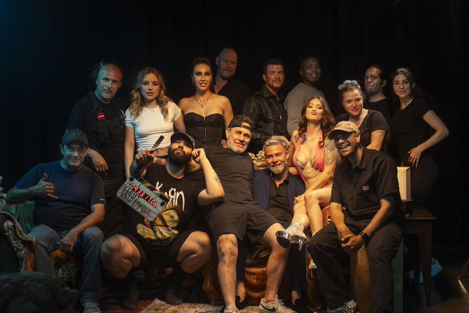 WRAPPED PRODUCTION on  @WickedPictures  CLOUT  A SETH GAMBLE SERIES  I&rsquo;m beyond grateful for the cast<a class="tags" href="/tag/wickedpictures">@wickedpictures</a>