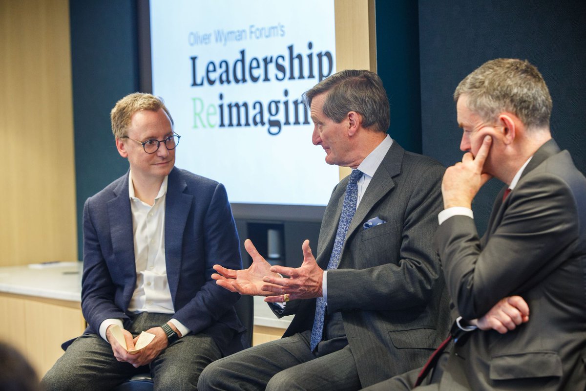 For this week’s #OWFLeadershipReimagined, we welcomed David Gauke, former Lord High Chancellor, and Dominic Grieve, former Attorney General, for a discussion on the shifting landscape of #UKpolitics. Find out more about our Leadership Community > owy.mn/3UnlUzW #OWForum