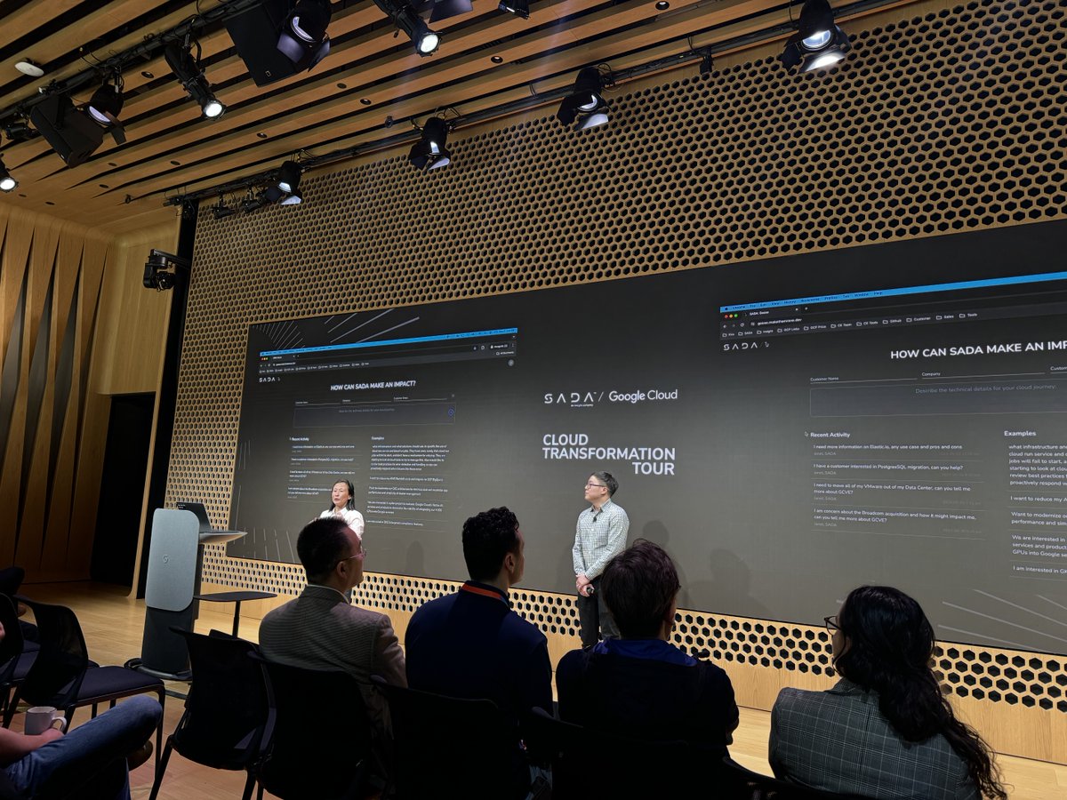 Cloud knowledge across the US! ☁️ SADA & @GoogleCloud hosted successful events in SF & NYC this week. Want in? Our tour continues in a city near you, CHECK IT OUT ow.ly/yZWn50RvYHW #GoogleCloud #CloudTransformation #BusinessTech