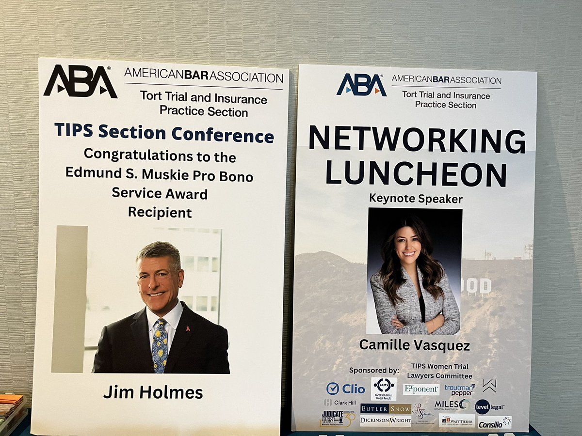 ABATIPSBLC's tweet photo. Networking luncheon with Camille Vasquez https://t.co/sfr7dp6jnZ