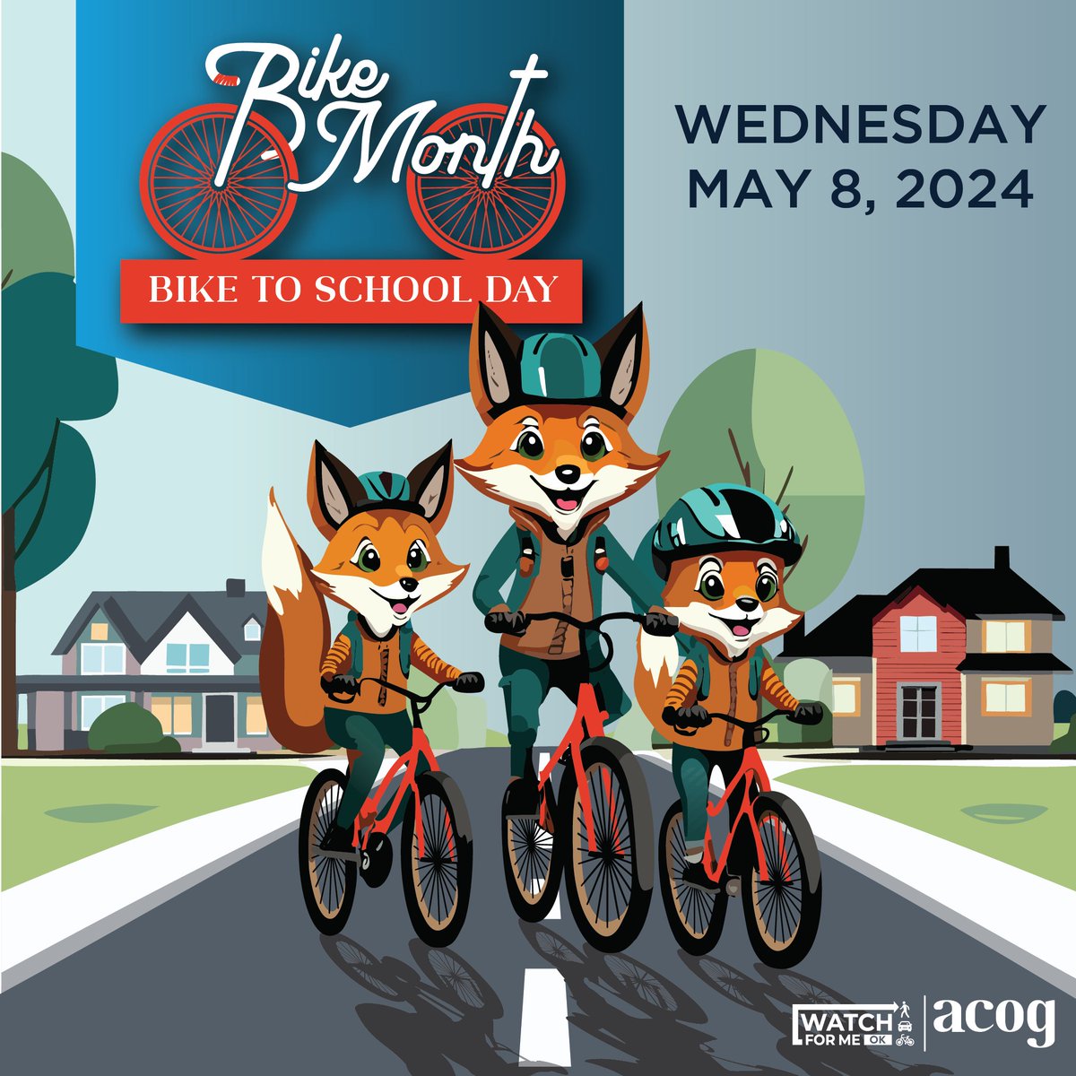 🌞 Rise and shine, it's Bike to School Day! On May 8, let's swap the morning rush for a refreshing ride. 🙌 #BikeToSchool #ActiveTransportation 🚴‍♂️