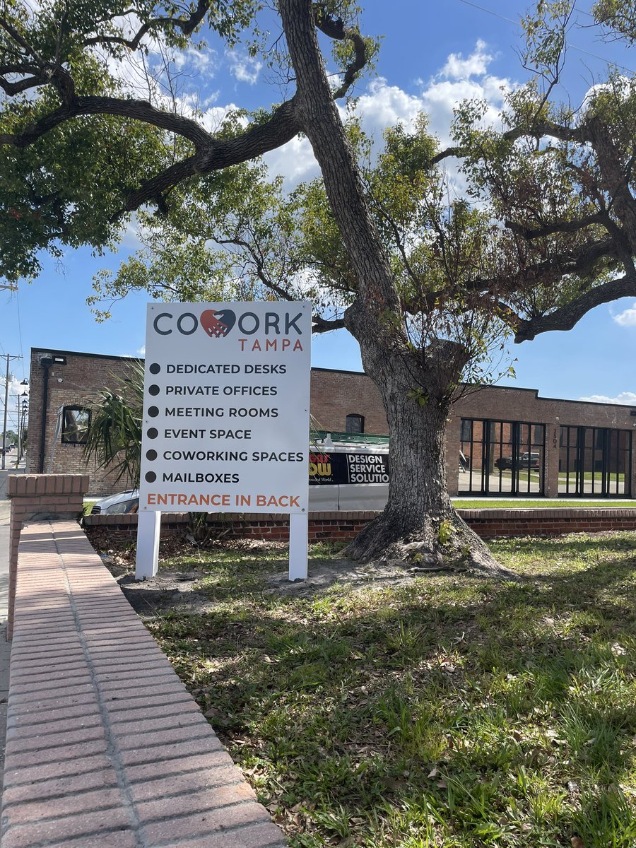 Thank you to Signs Now Tampa for the new signage 🙌