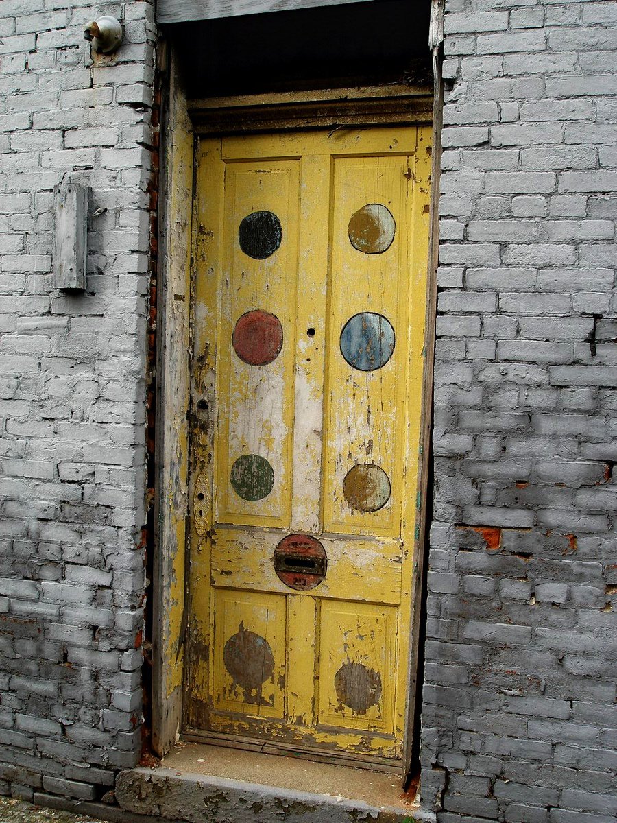 Door, New Albany, Indiana, 4-16-2012.
