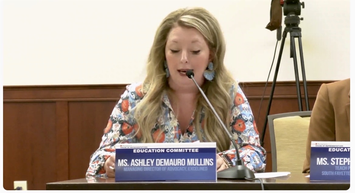 As we head into #TeacherAppreciationWeek, ExcelinEd in Action's @AshleyDeMauro testified today in the #PaHouse in support of policies aim to attract and retain teachers in the profession. #Education #K12