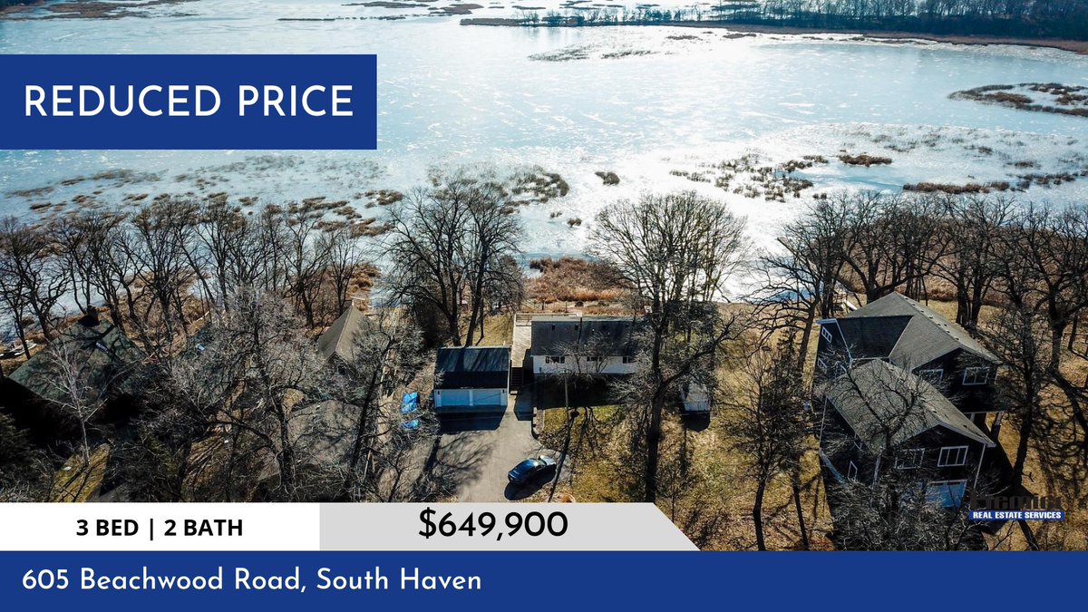 📍 Reduced Price 📍 This recently reduced property at 605 Beachwood Road in South Haven won't last long, so, don't wait to set up a showing! Reach out here or at (320) 980-3100 for more information!

#PremierRealEstateServices #Rea... homeforsale.at/605_BEACHWOOD_…