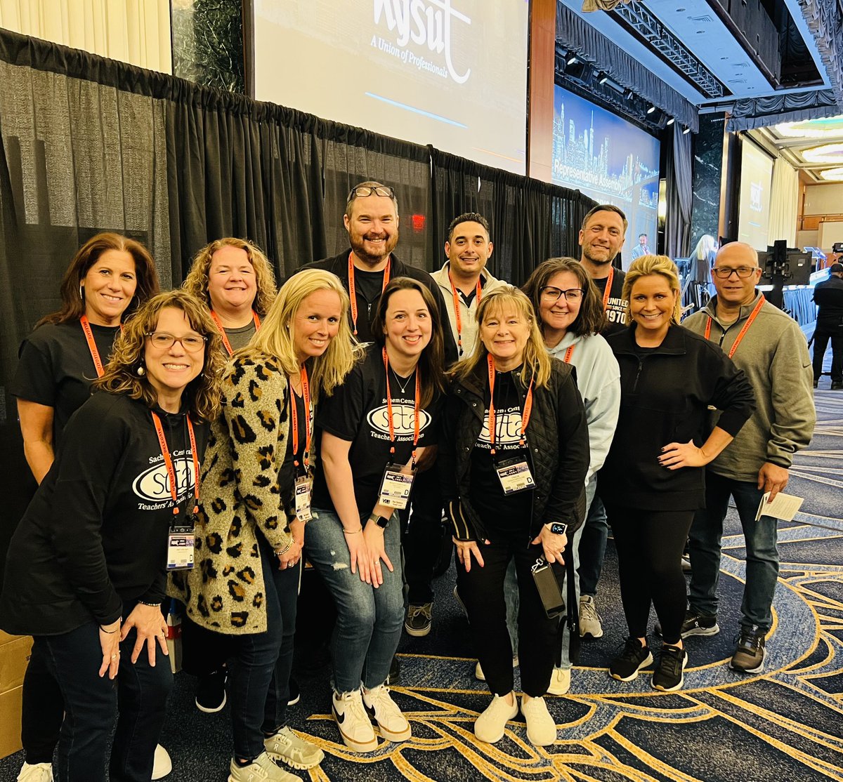 SCTA delegates at the NYSUT RA 2024!! @nysut