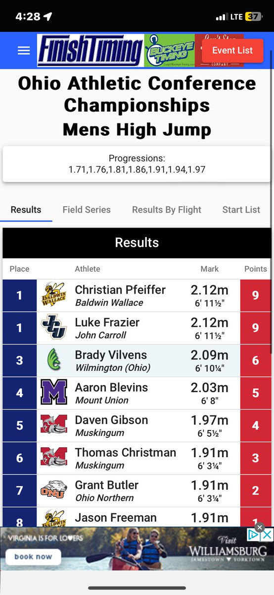 JCU Cross Country / Track&Field tweet media