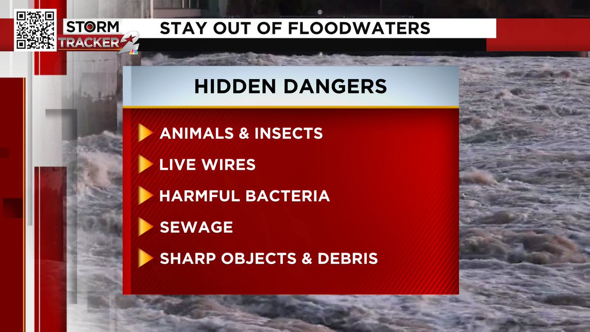 Not only can you be swept away, but floodwaters can also hide dangers that can cause sickness, injury or even death! Do not let children play in floodwaters! #TurnAroundDontDrown