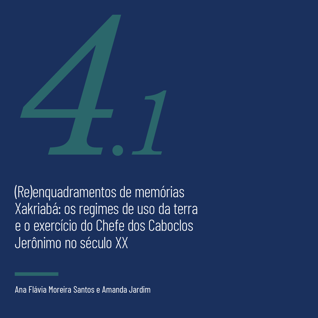 MemriasInsurge1's tweet photo. O 1º art. do regime "Protagonismo" é "(Re)enquadramentos de memórias Xakriabá: os regimes de uso da terra e o exercício do Chefe dos Caboclos Jerônimo no século XX" de Ana Flávia Moreira Santos e Amanda Jardim. Acesse esse e outros conteúdos no site: https://t.co/DprULrARg8 https://t.co/1p19D6VZAV