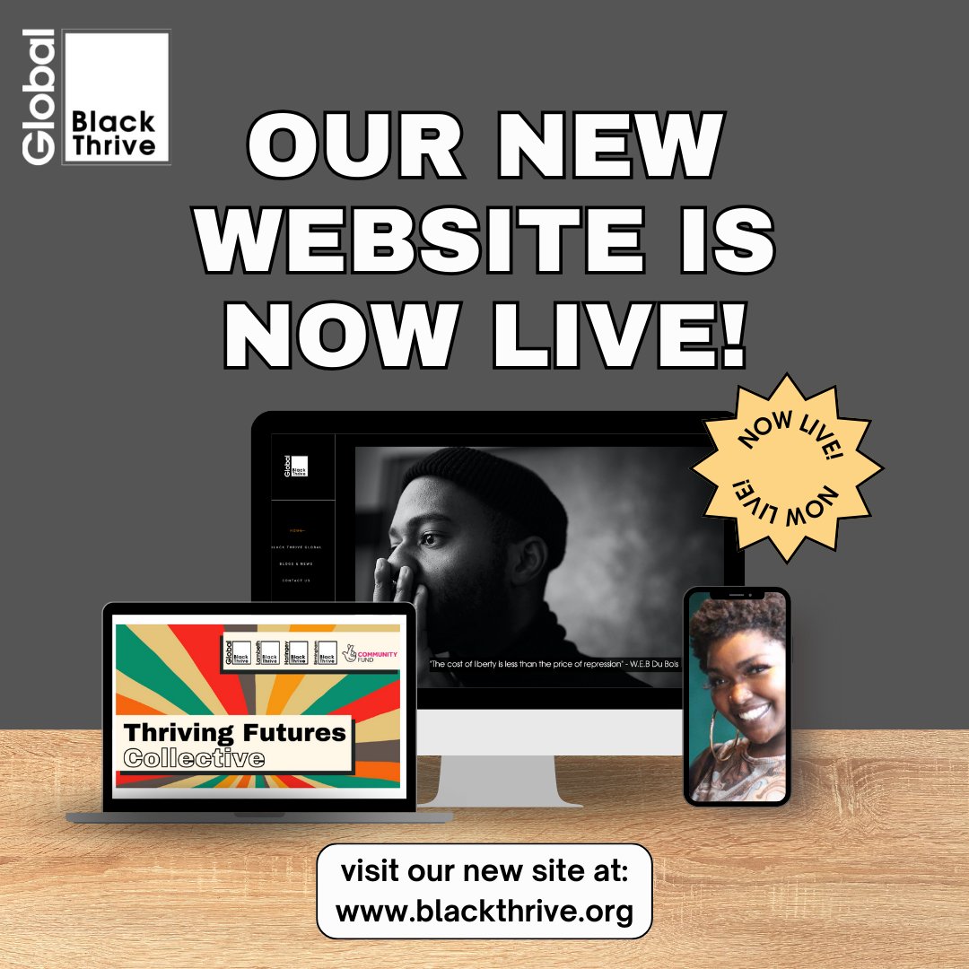 🚨 OUR NEW WEBSITE IS LIVE! 💻 Delve into our digital hub to discover the exciting projects we're working on across our localities, scope out job opportunities, and delve into our insightful blogs and reports! Check it out for yourself 👉🏾 blackthrive.org #NewWebsite