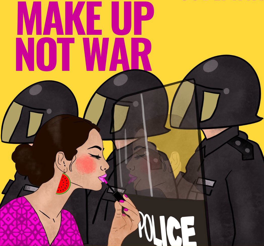 ⭕️🚨Make Up
               Not War

#WomenLifeFreedom