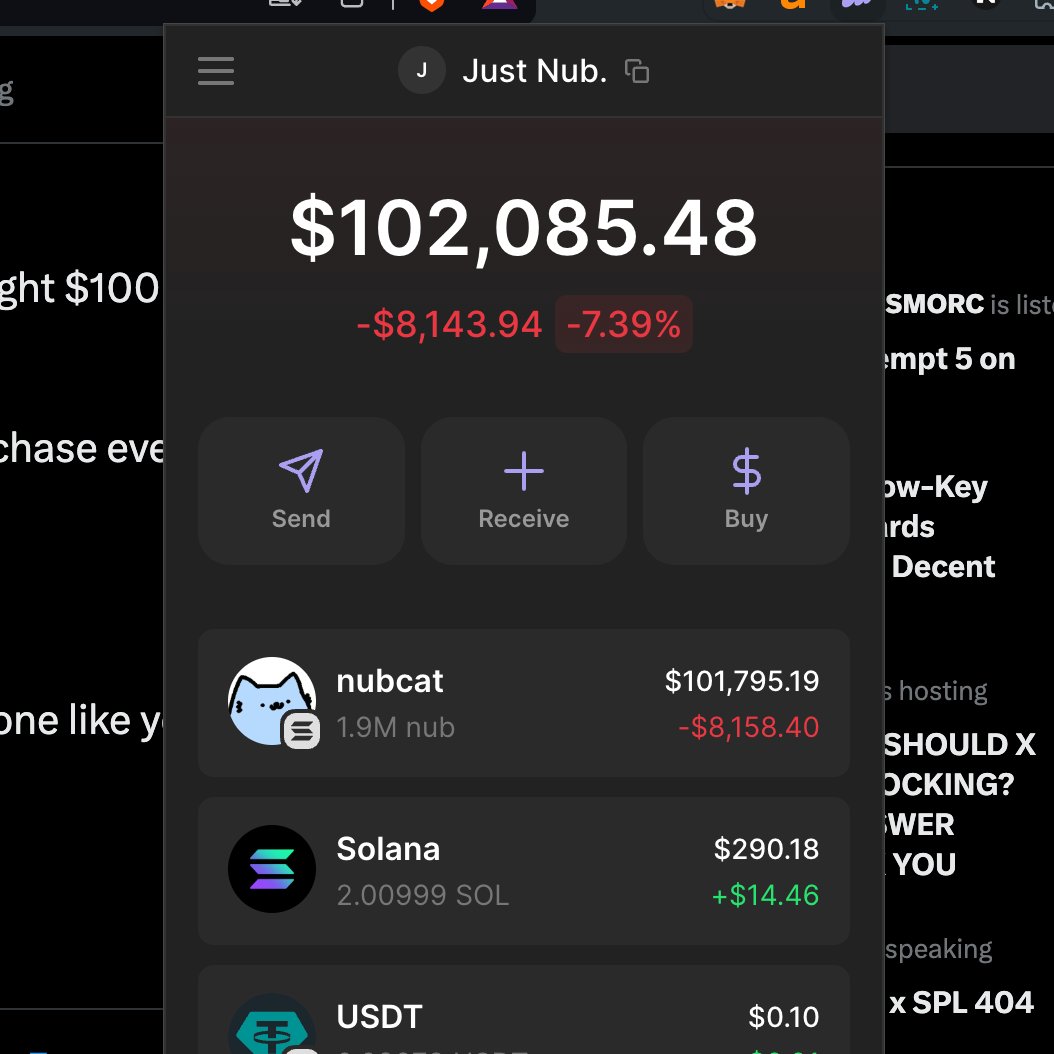 thisisdjen's tweet image. I kept my Promise and bought $100k worth of nub coz Nub did the crazy. 

Either the most stupid purchase ever or the most legendary. 

Lets see... 

Here&apos;s the proof. Raid this one like you did the other one for the max reach.

Comment, like, follow etc