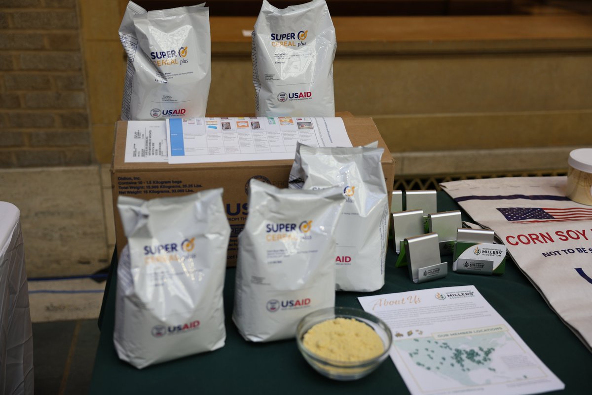 “The right food, at the right time, in the right place.” With needs growing, our Deputy Asst. Administrator Matt Nims addressed partners at the @USDA-@USAID Food Aid Showcase to reinforce how high quality 🇺🇸 agricultural products can help address food insecurity around the 🌎.