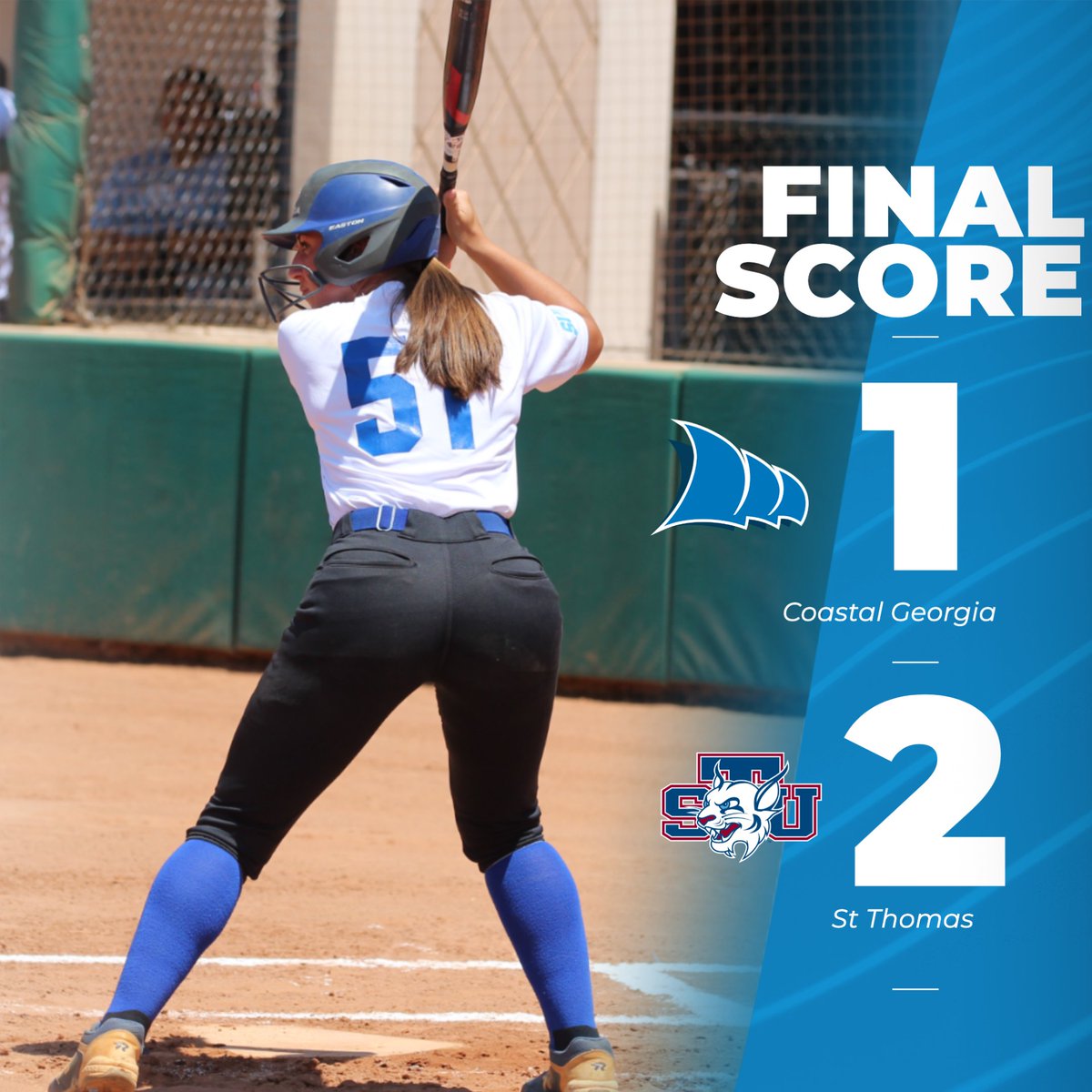 Final. 

We go again at approximately 7 p.m. EST against the winner of Florida Memorial/Southeastern

#HailTheSail