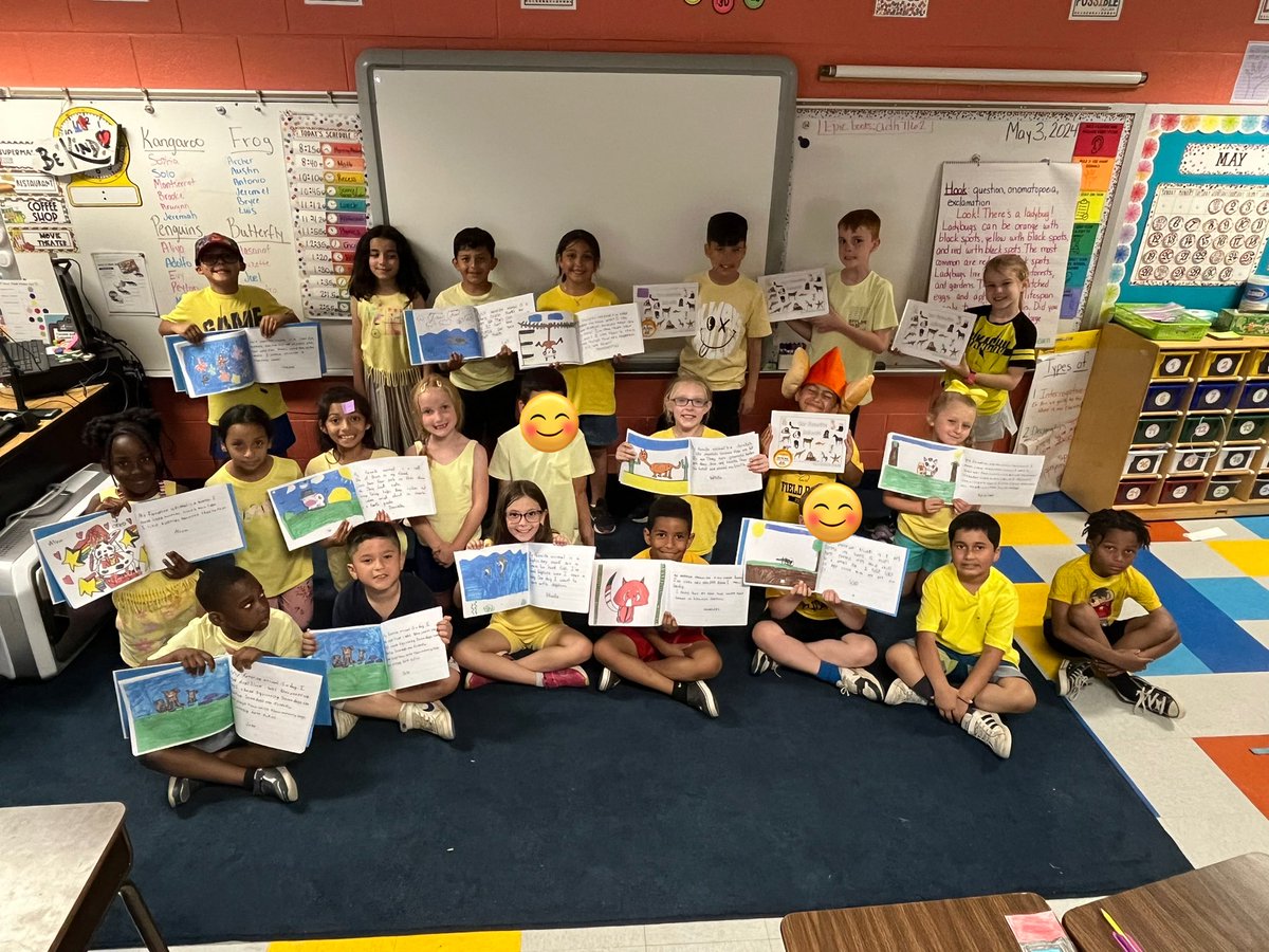 This is the second time I’ve published a book with my class! I think the number one benefit is seeing the students confidence grow! They are all so proud of their work and were beyond excited to take their books home to show their families! 📚#CreatingAuthors #ProudAuthors