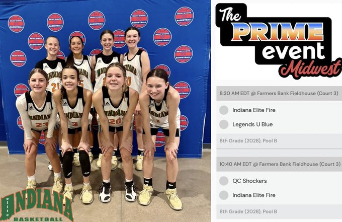 Ellie Smalligan (@elliesmalligan) on Twitter photo Highlights from last weekend's block party - hudl.com/v/2P5MSS
Come check us out this weekend too!
@IndianaEliteWBB @INEliteFire <a href="/m14hoopsindy/">M14Hoops Indy</a> Highlights from last weekend's block party - hudl.com/v/2P5MSS
Come check us out this weekend too!
@IndianaEliteWBB @INEliteFire <a href="/m14hoopsindy/">M14Hoops Indy</a>