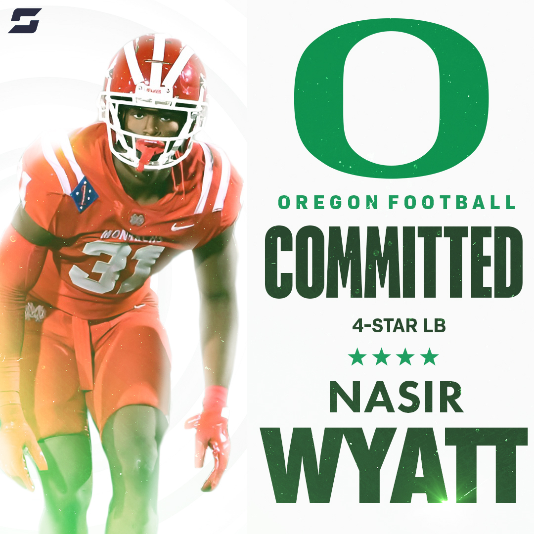 This announcement has been brewing for quite some time now: 4⭐️ LB @wy4att has committed to @oregonfootball 🦆🏈 highschool.athlonsports.com/recruiting/202…