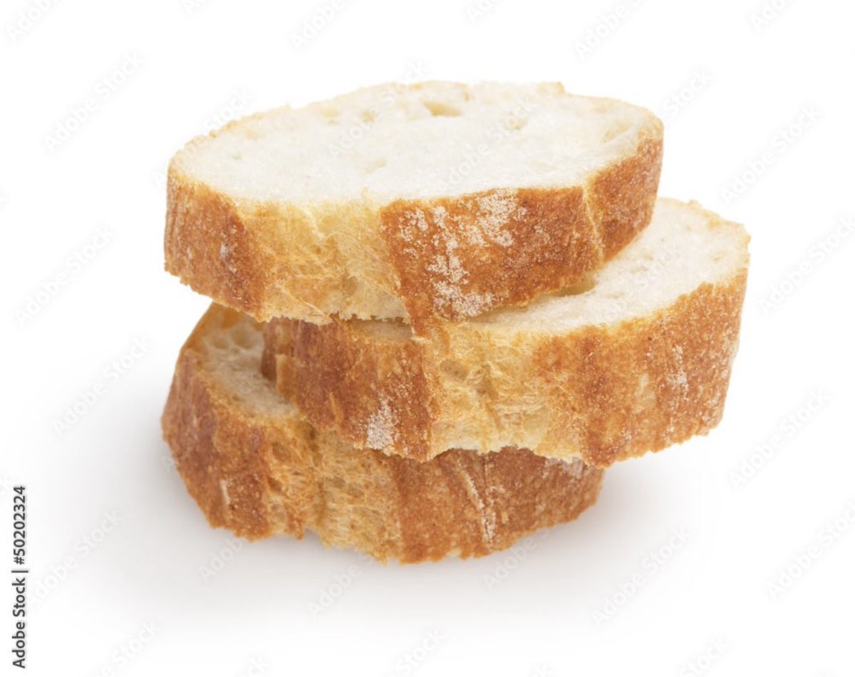 + the obligatory slice of bread 💀