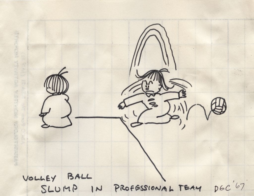 McGovernHRC's tweet photo. #ArchivesGames ? We’ll take any chance to show Dr. Akio Awa’s cartoons.

Dr. Awa was head of the Atomic Bomb Casualty Commission’s Chromosome Section. His doodles from staff meetings give a sense of life and humor you’d never get from , say, annual reports.

#ArchivesHashtagParty https://t.co/JobPNhnvdx